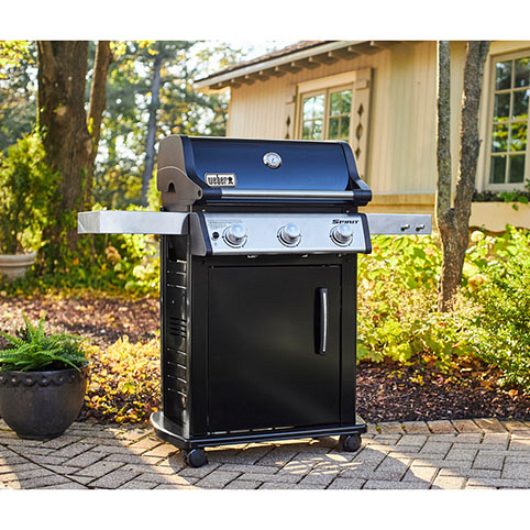 Газовый гриль Weber Spirit E-315, чёрный