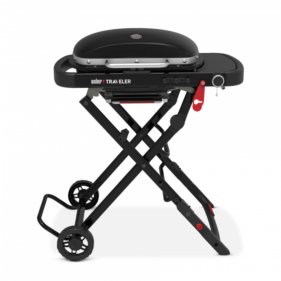 Газовый гриль Weber Traveler Compact, черный ASIA