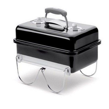Угольный гриль Weber Go Anywhere, портативный, чёрный в Уфе