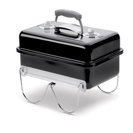 Угольный гриль Weber Go Anywhere, портативный, чёрный в Уфе в Уфе
