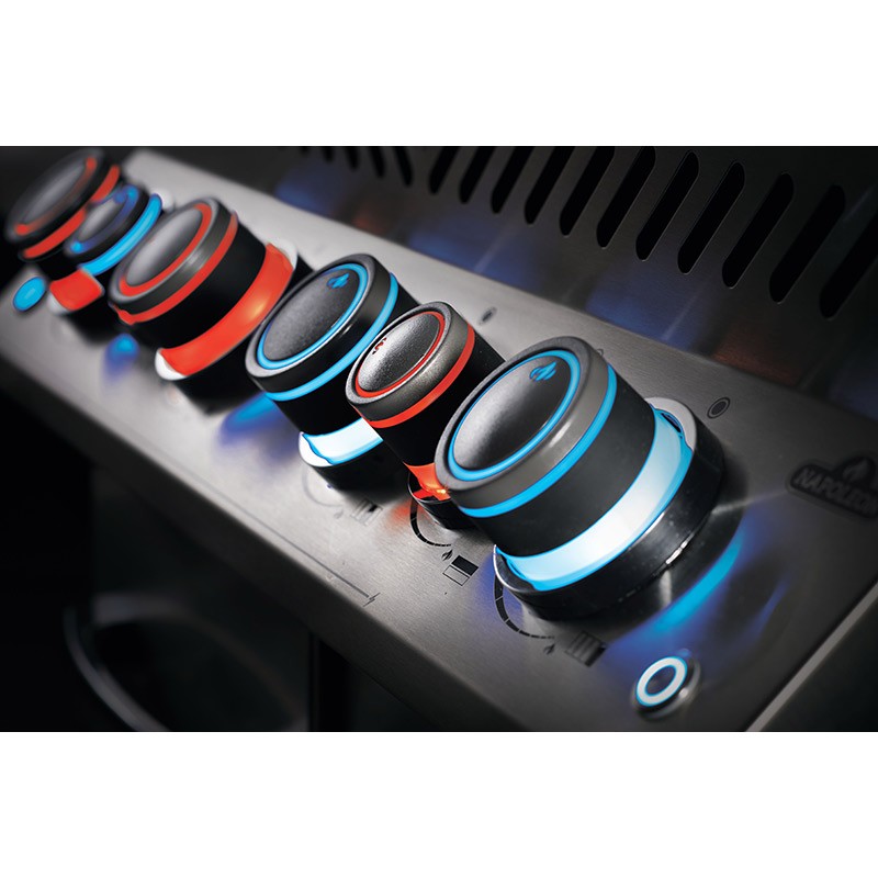 Газовый гриль Napoleon, Rogue PRO-S 625 (черный, с ИК горелкой 3/3)