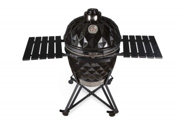 Керамический гриль Diamond Egg Xl, чёрный