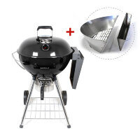 Гриль угольный SnS Deluxe Kettle, 57 см (с корзиной SNS Deluxe)