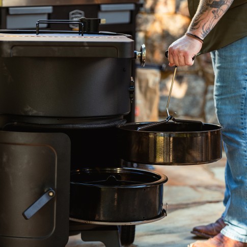 Коптильня Oklahoma Joe's Drum Bronco 2.0 (черная) в Уфе