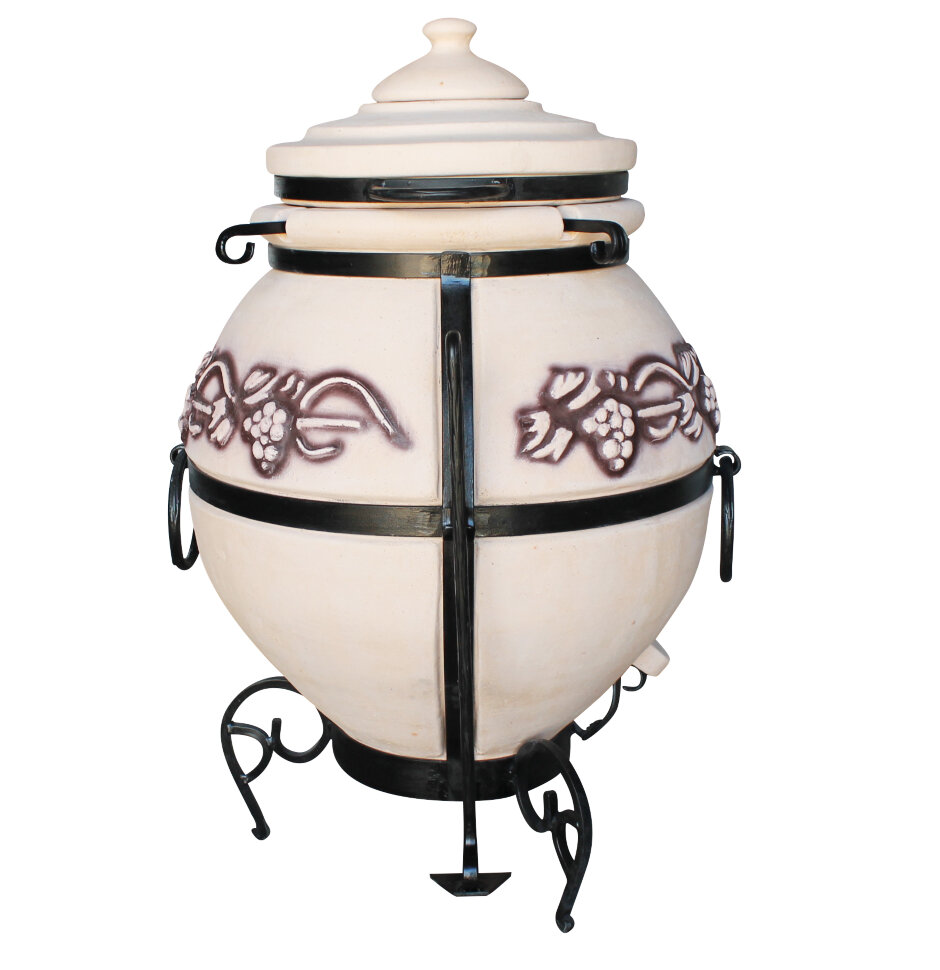 Тандыр "Легенды" глазурь (Арт-тандыр), 27 см