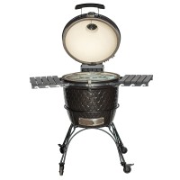 Керамический угольный гриль DinoEgg Classic Black
