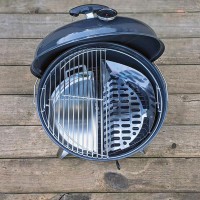 Гриль угольный SnS Grills Travel Kettle, 47 см, чёрный, (без корзины SNS)