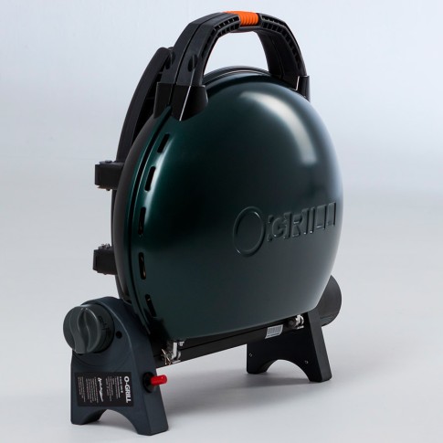 Гриль газовый O-GRILL 500M bicolor  black-green