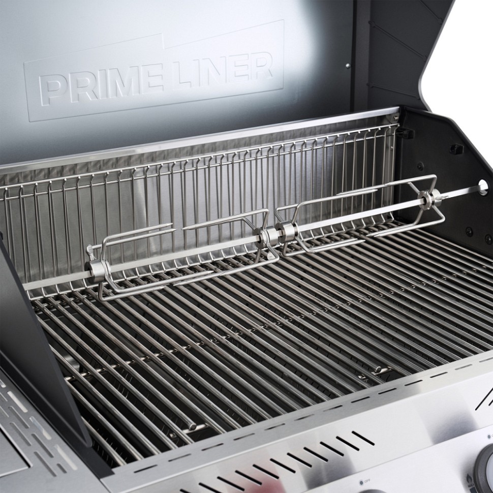 Газовый гриль PRIMELINER S class 4B комплектация DELUXE  